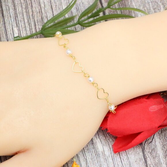 "Trendy Handmade Bracelet – A Stylish Gift for Women & Girls, MAR091608 - Picture 3 of 10